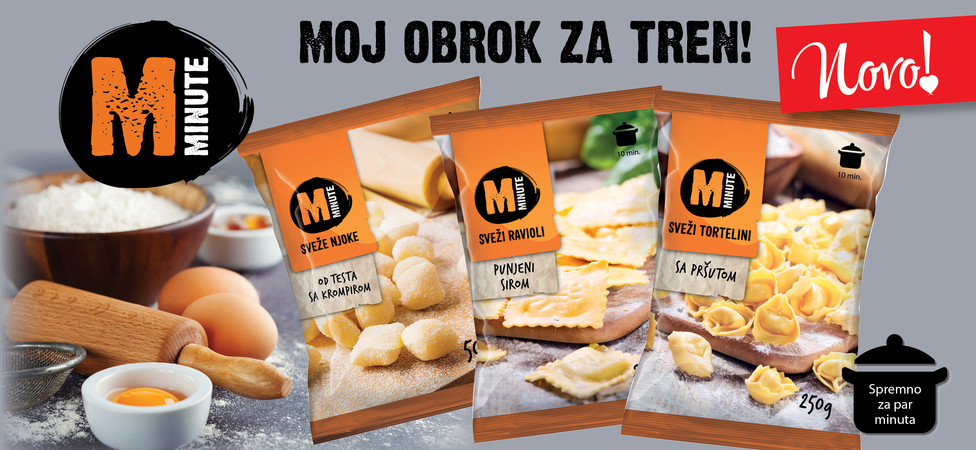 Ukusan i brz obrok uz najnoviju liniju „Minut“ proizvoda