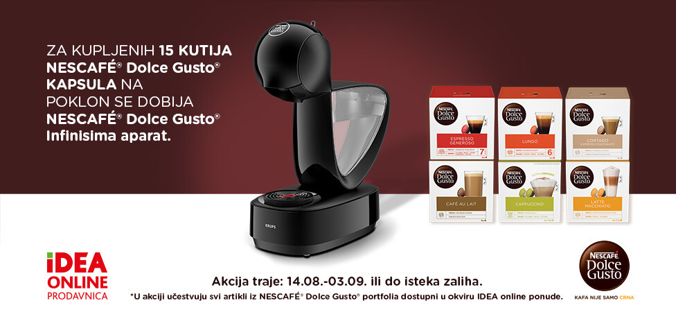 Uživajte u Nescafe Dolce Gusto ukusima