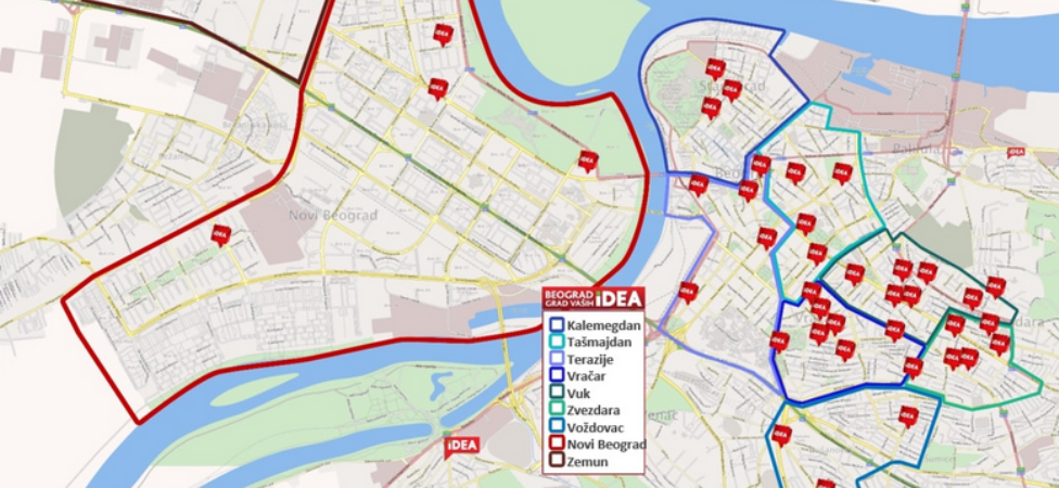 Voždovac i Zemun u sklopu kampanje Beograd grad vaših IDEA 