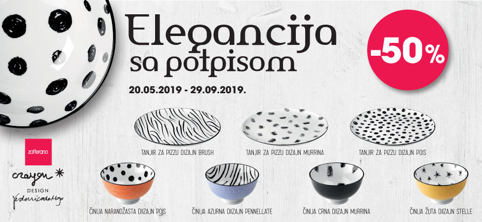 Zafferano - elegancija sa potpisom