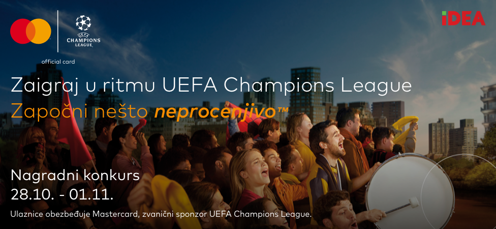 Zaigraj u ritmu UEFA Champions League
