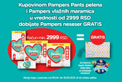 Zašto roditelji biraju Pampers u IDEA Super, Roda i Mercator prodavnicama?