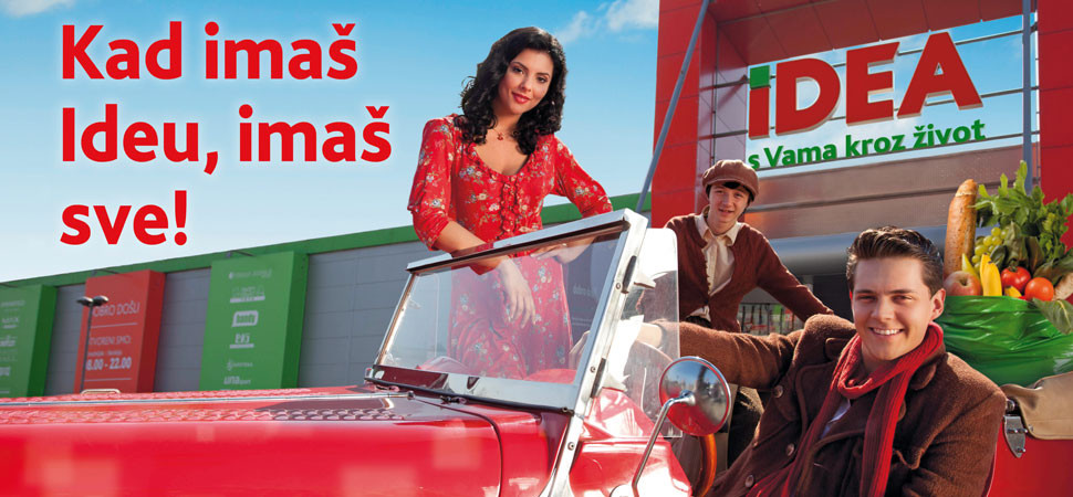 Glumci najgledanijeg filma u Srbiji, snimili reklamu za trgovinski lanac IDEA