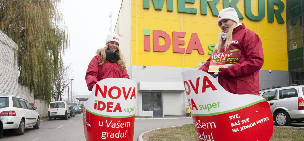 Otvorena nova IDEA super u Novom Sadu