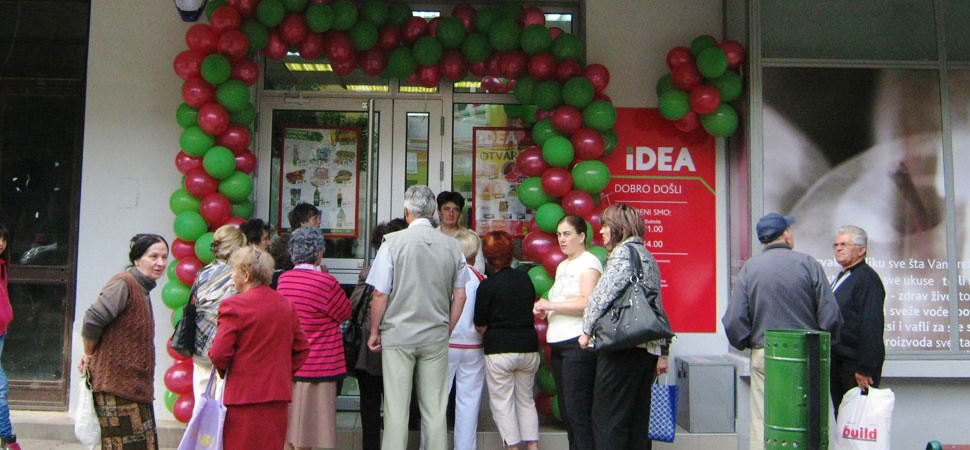 Otvorena prva Idea u Topoli