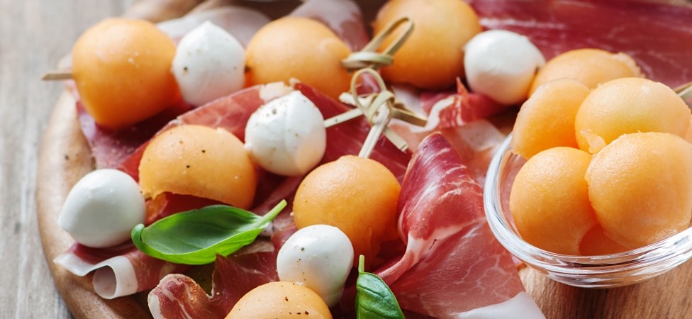 Neobična, a nepogrešiva kombinacija: dinja i pršut