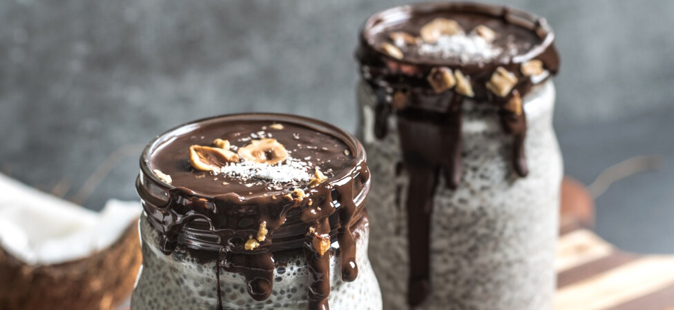 Čia puding sa kafom 