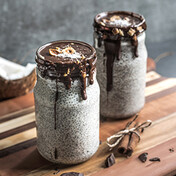 Čia puding sa kafom 