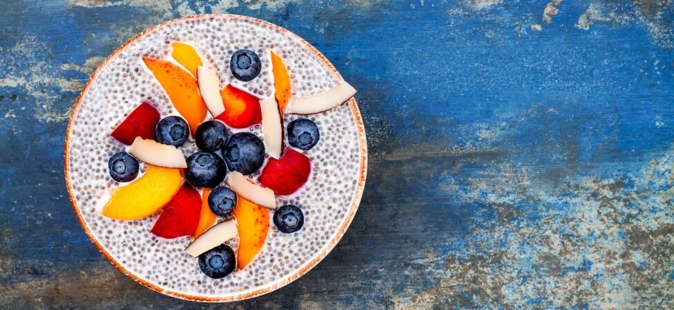 Čia puding sa tofu sirom