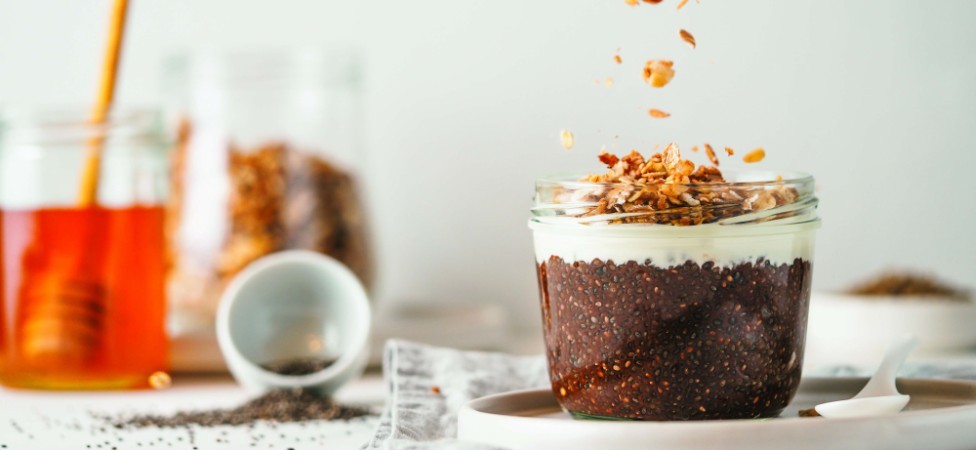 Čokoladni mus sa čia semenkama 