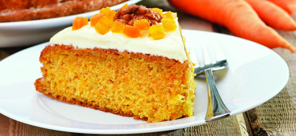 Kolač od šargarepe sa bademima i pomorandžom