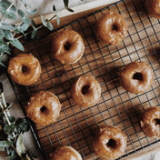 Krofne sa bananama i čokoladom -  bez jaja, mleka i glutena