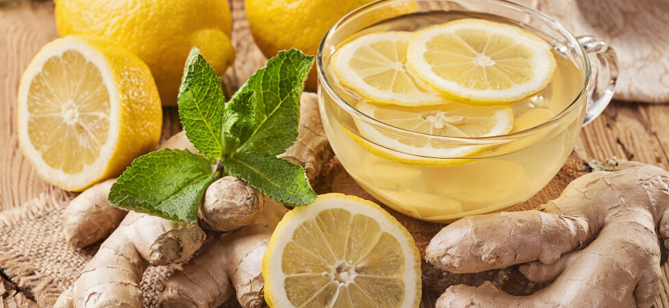 Čaj od đumbira i limuna 