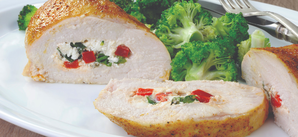 Punjene pileće grudi