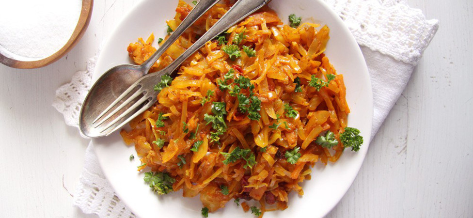 Sotirani kupus sa kurkumom