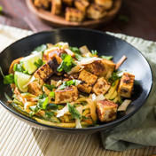 Tofu sa tikvicama i šargarepom