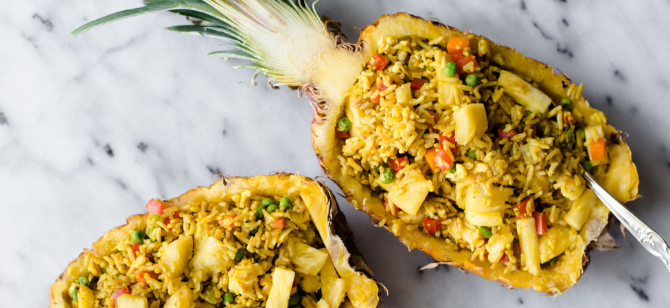 Ukusni pirinač sa ananasom