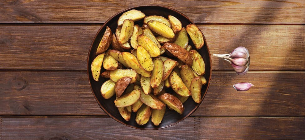 Krompir sa belim lukom