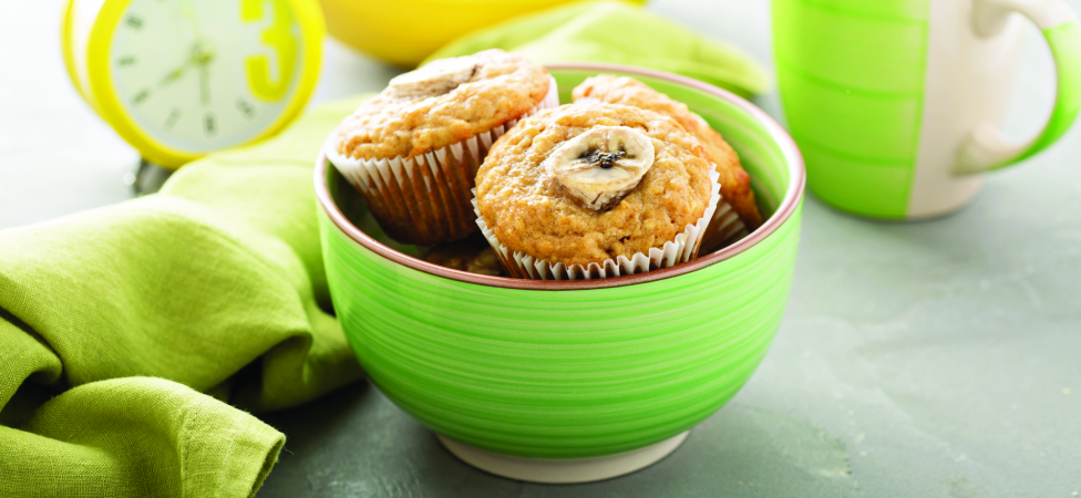 Mafini sa bananama i ovsenim pahuljicama