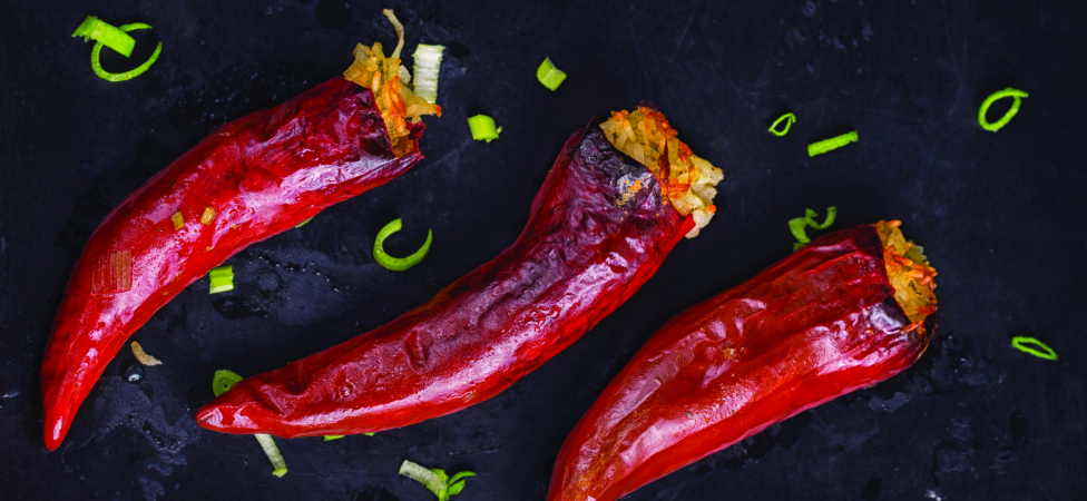 Sušene paprike punjene orasima i pirinčem