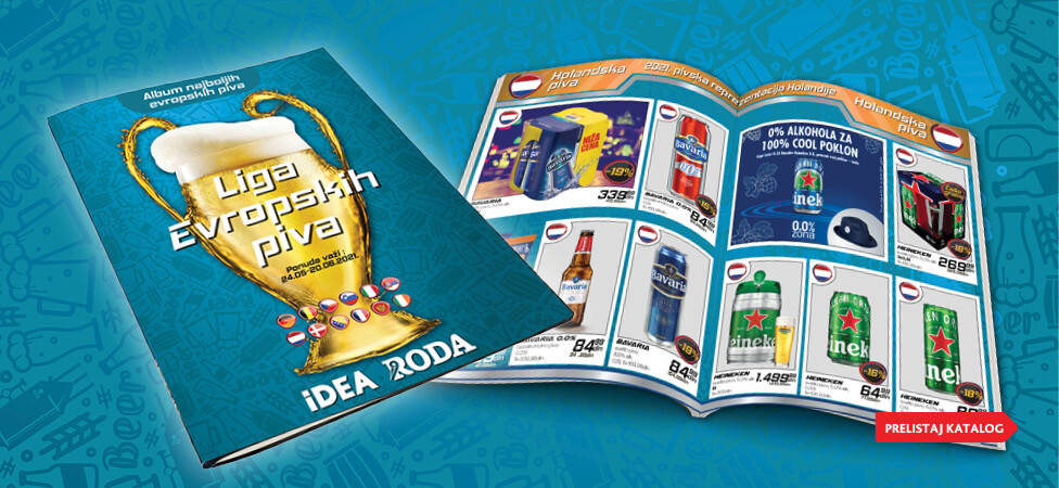 Liga Evropskih piva u IDEA radnjama