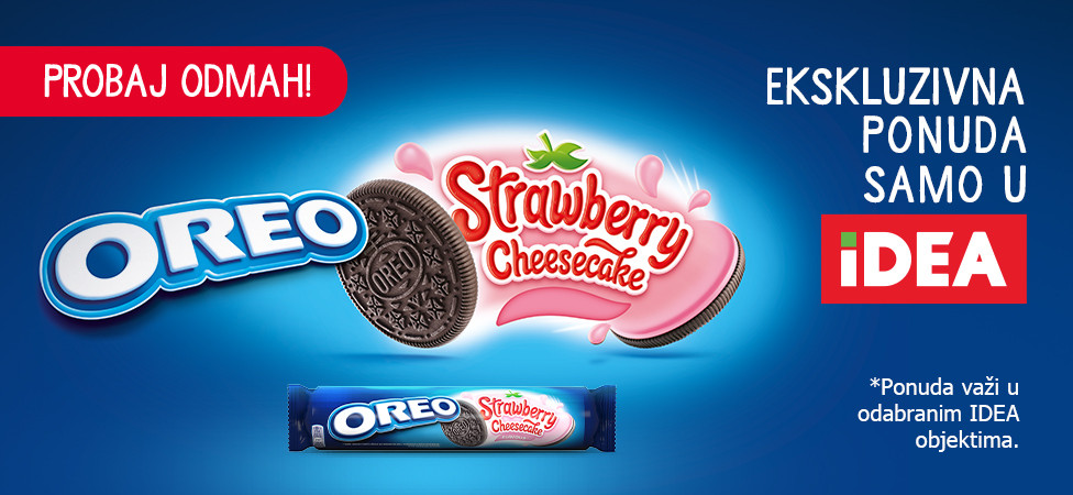 Novi ukus Oreo jagoda