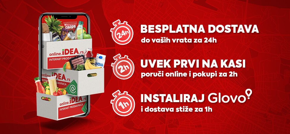 Odaberi put do kupovine po svojoj meri u IDEA online prodavnici