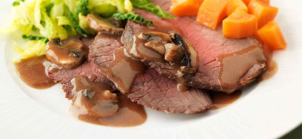 Pečena junetina u pivskom umaku