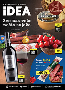 Delikates 22.02-20.03.2021.