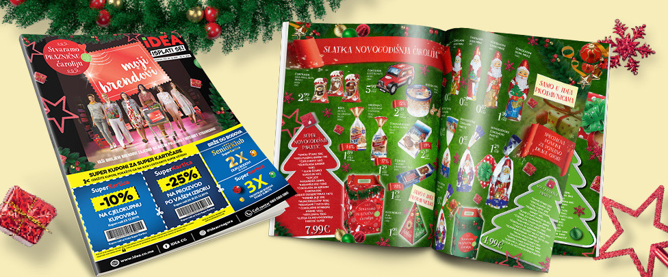 IDEA Redovna akcija 20.12. - 02.01.