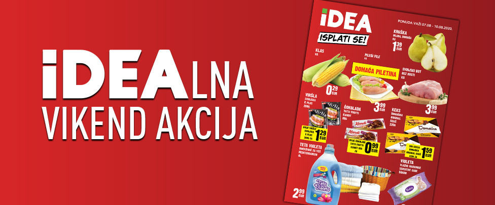 Vikend akcija 07.08-10.08.