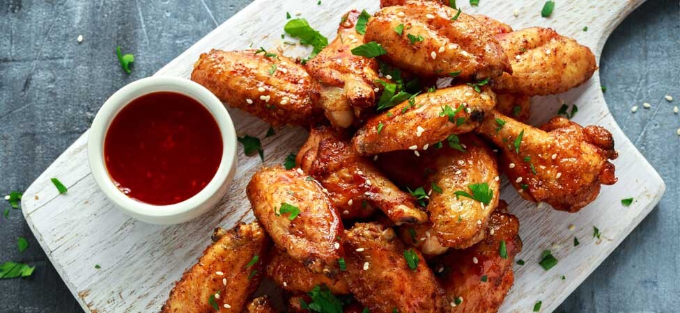 Hrskava pileća krilca iz rerne