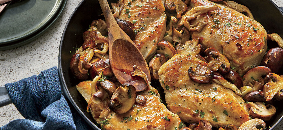 Pileći file u sosu od pečuraka