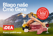 IDEA pokrenula kampanju „Blago naše Crne Gore“ kao podršku domaćim proizvođačima