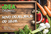 Novo Organic odjeljenje u IDEI Super Podgorica