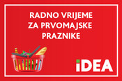 Radno vrijeme tokom prvomajskih praznika