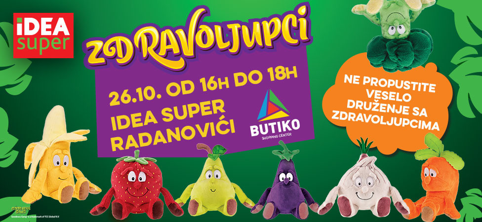 Zdravoljupci ponovo u posjeti IDEI Super Radanovići