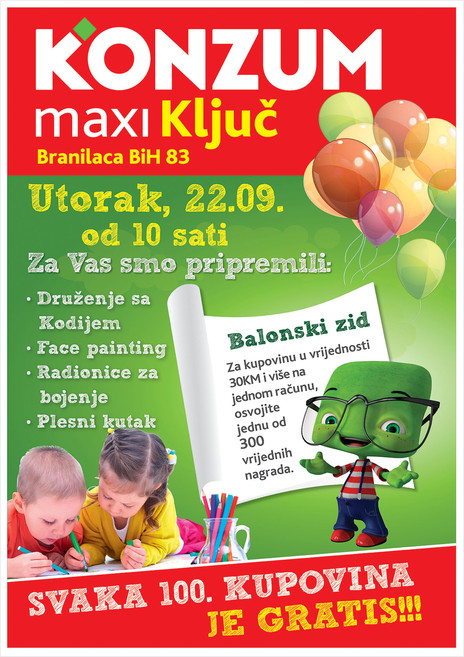 Maxi Konzum Ključ