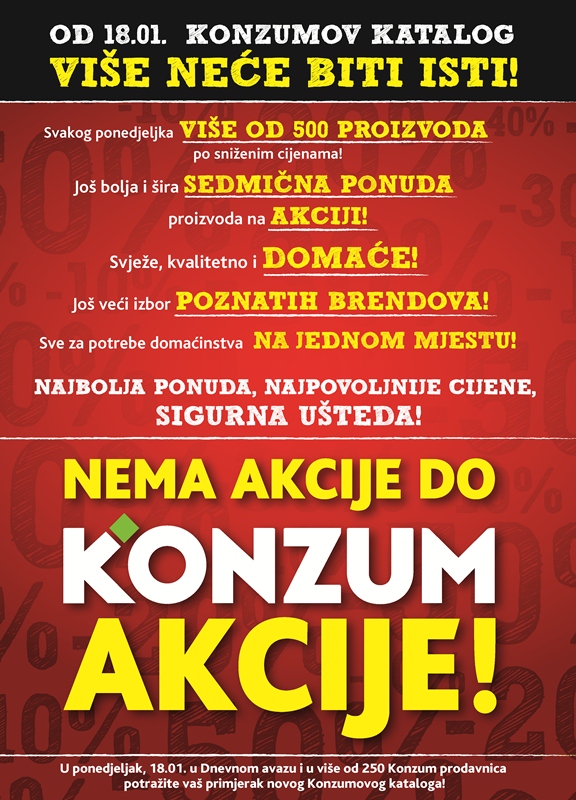 Nema akcije do Konzum akcije Dnevi avaz-03
