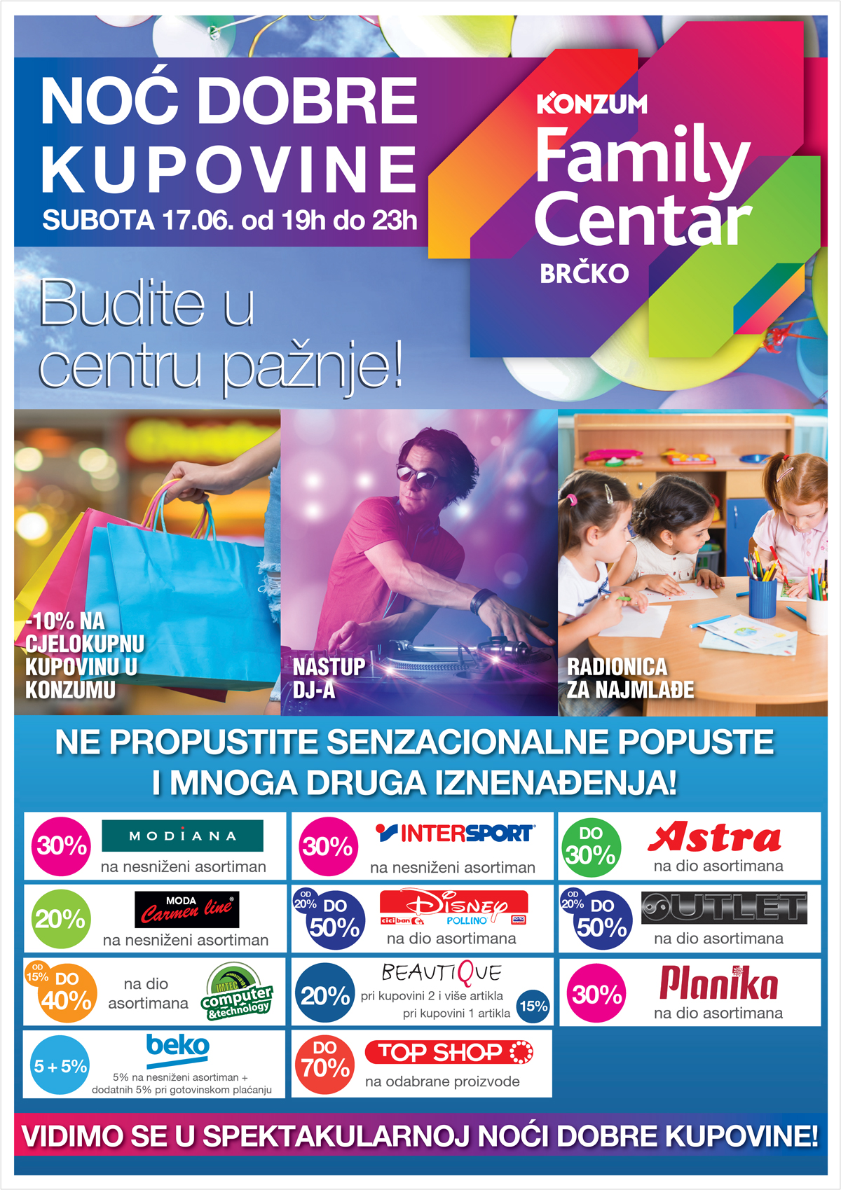 Shopping-night-plakat-KFC-Brcko