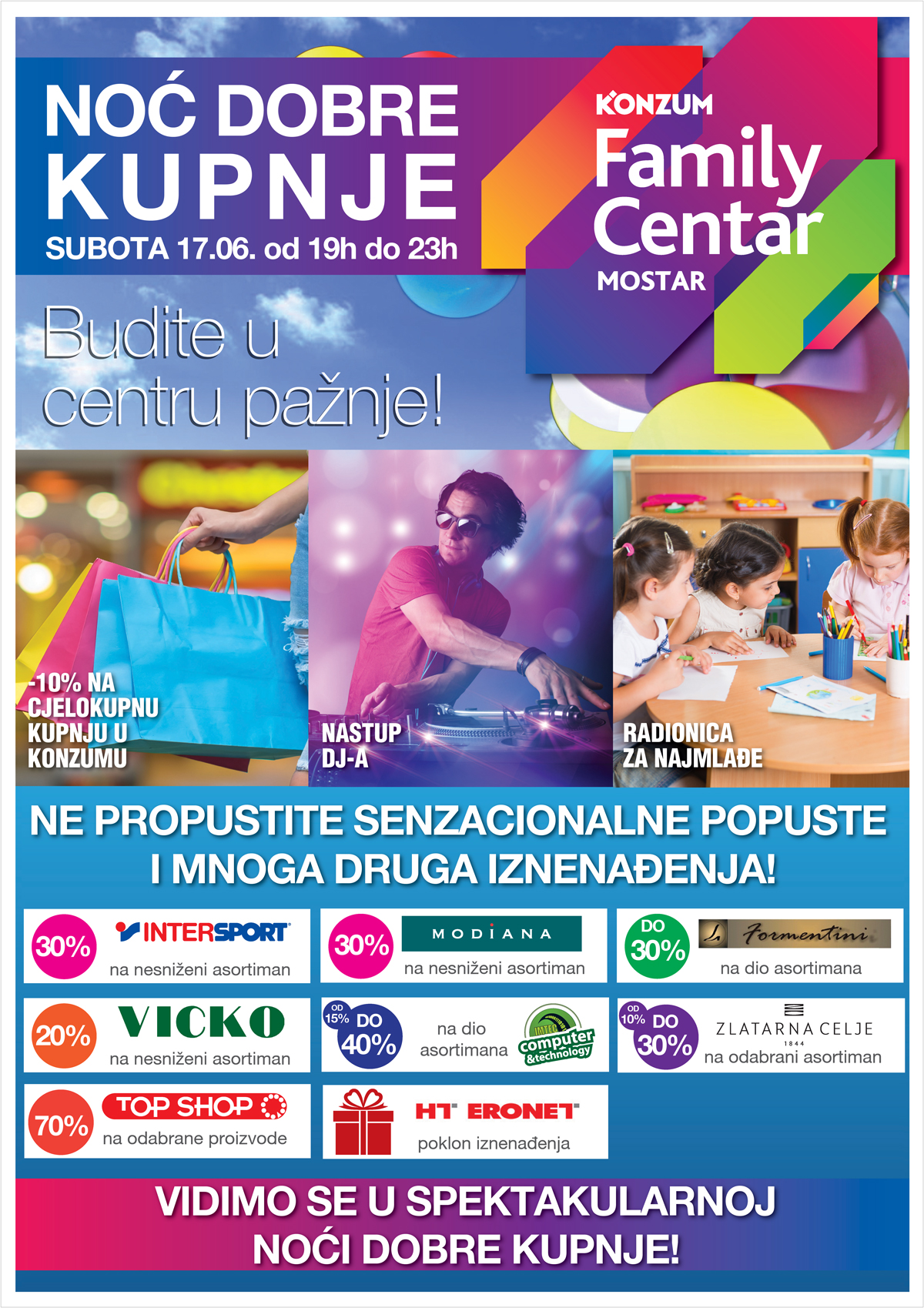 Shopping-night-plakat-KFC-Mostar