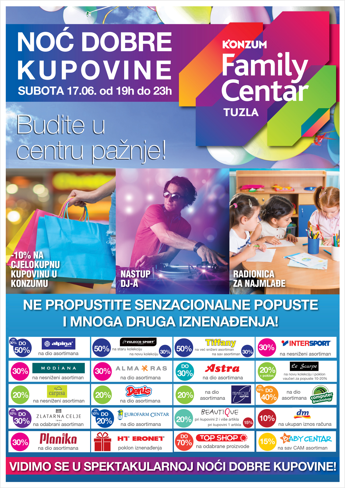 Shopping-night-plakat-KFC-Tuzla