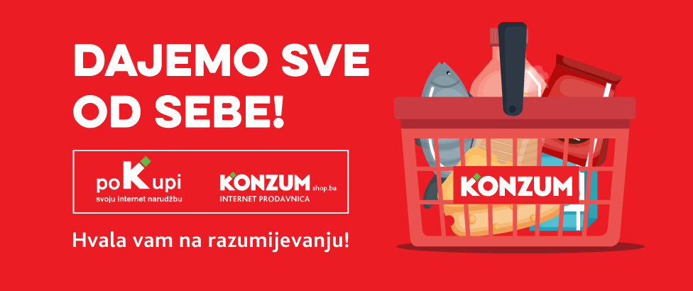 Konzum Internet prodavnica i poKupi usluga tokom COVID-19 pandemije