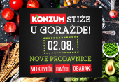 Konzum stiže u Goražde!