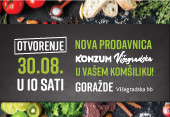 Otvorenje Konzum Višegradska 30.08.2019.
