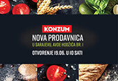 Otvorenje nove Konzum prodavnice u Sarajevu 19.06.2020.